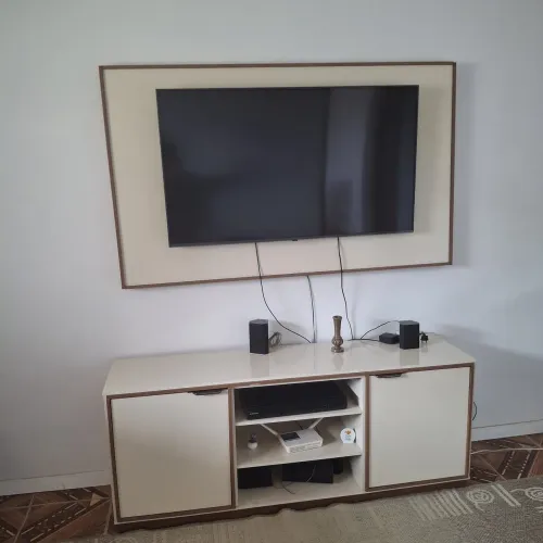 Rack com painel
