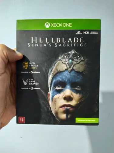 Jogo Hellblade Senuas Sacrifice Xbox One Mídia Física Lacrado