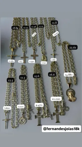 Corrente de ouro 18k(750)