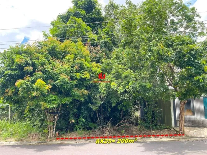 Lote Villa Suíça Manaus, Lote medindo 200m² pronto para construir