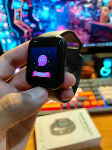 Smartwatch D20 - Novo- Entregamos