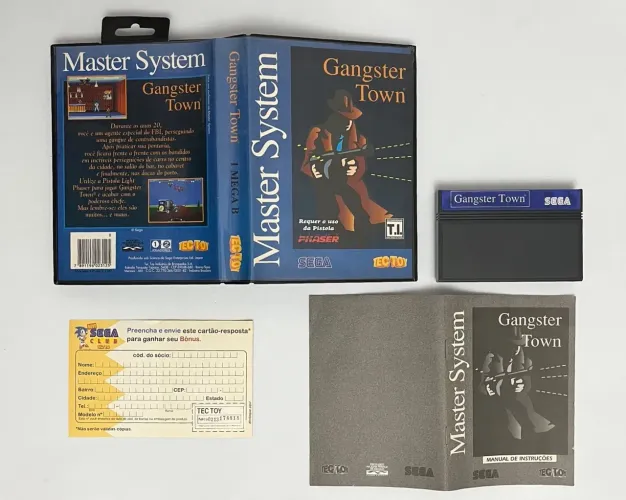 Master System Tec Toy Sega Gangster Town