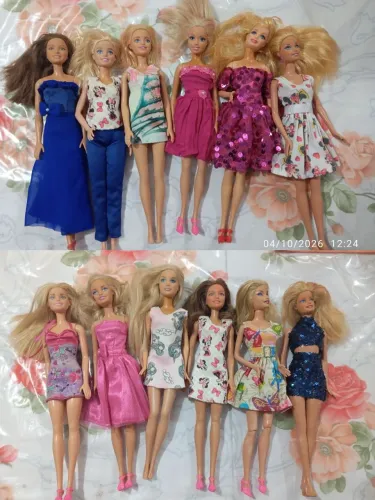 12 BARBIES (PREÇO DA UNIDADE)
