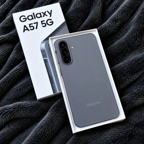 Samsung A57 cinza novo