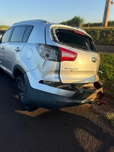 Carro acidentado- peças 