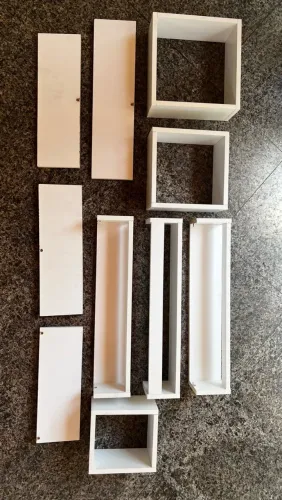 Nichos decorativo em MDF para sala quarto escritório