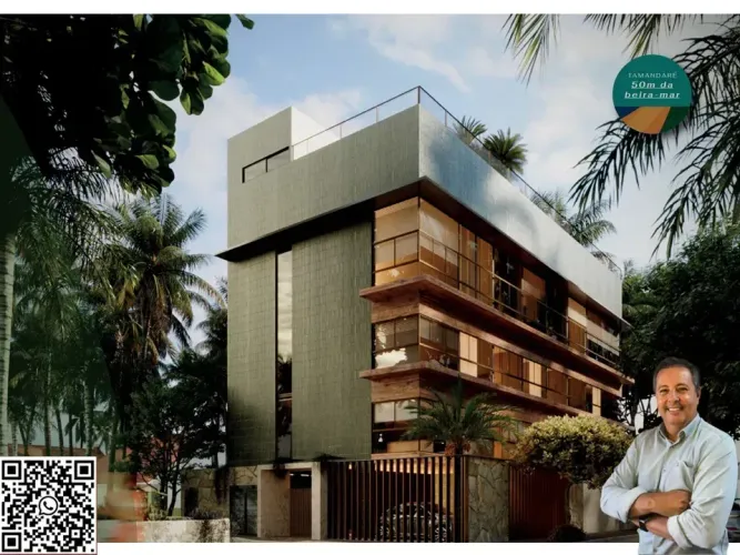 TAMANDARÉ VISTA MAR - LOFT 40 m² estrutura completa de lazer e poucos passos do mar