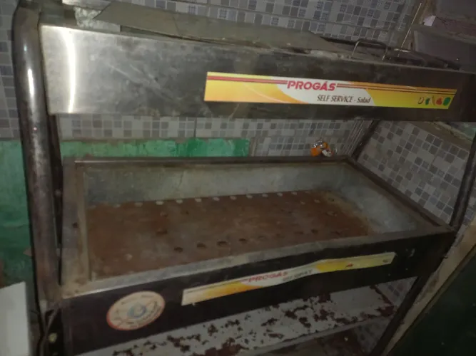 Rampa seca de self-service