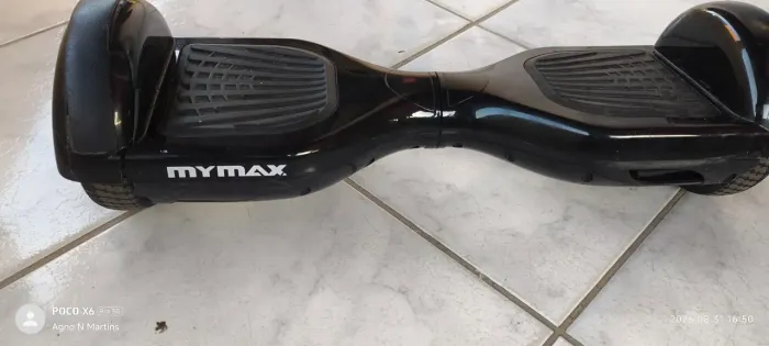 Vendo Skate Elétrico Hoverboard preto
