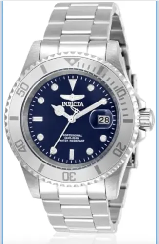 Relógio Invicta Pro Dive 40mm em aço. Zero (sem uso)