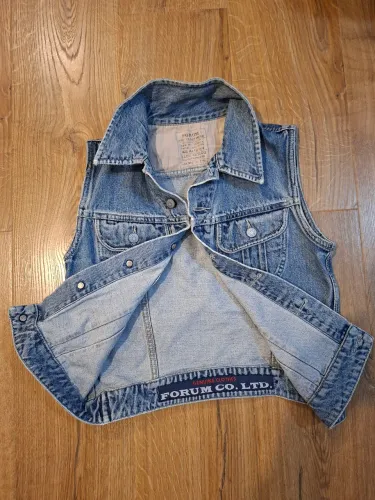 Colete jeans Forum