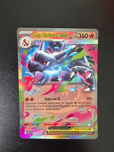 Carta Pokémon Mega Charizard X ex