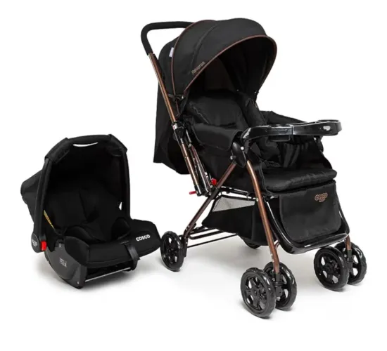Bebê conforto e carrinho de bebê cosco Kids