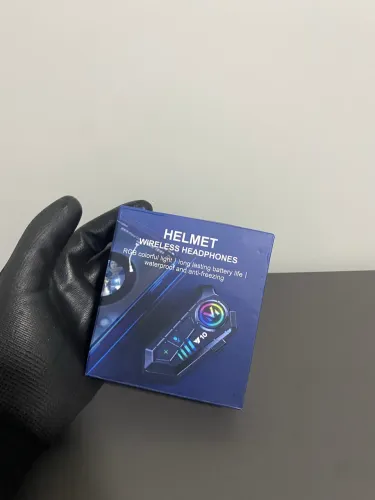Fone de Ouvido para Capacete Bluetooth Wireless com RGB e Microfone - Helmet