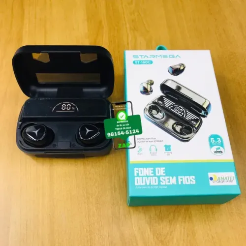 Fone de ouvido Bluetooth versão 5.3 - Entrega Grátis