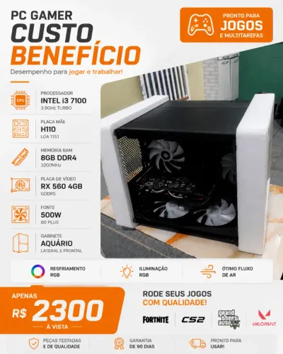 ? WORKSTATION CUSTO-BENEFÍCIO