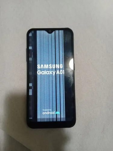 Sansumg Galaxy aA01 com defeito na tela