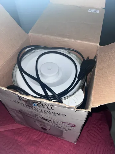 Aquecedor de cera 900g Refil + Dupla 2 rollon branco