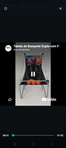 Tabela de basquete dupla