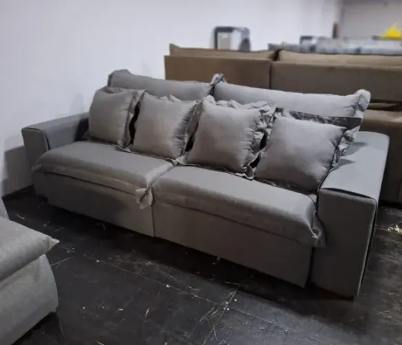 Soda lazio 2,90m retrátil e reclinavel espuma d-28soft