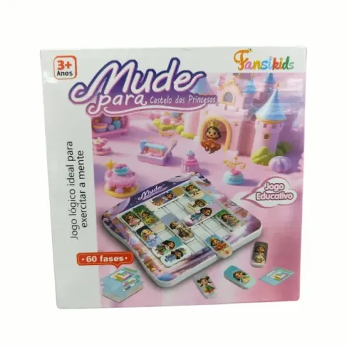 Jogo Lógico Fansikids Princesas 60 Fases Educativo Infantil