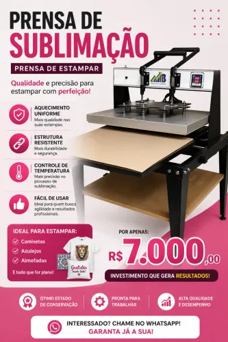 Vendo prenda de sublimação