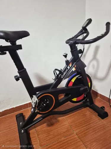 Bicicleta Ergométrica Spinning Gallant Elite X - Roda de Inércia 8kg