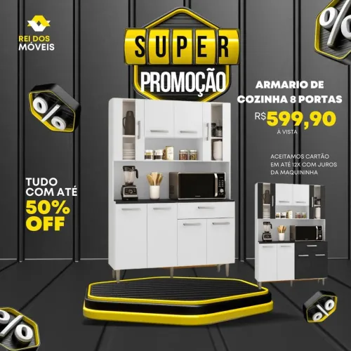 Armário de cozinha direto da fábrica em promoção