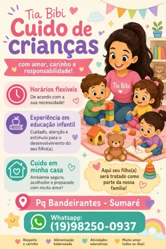 Cuido de crianças 