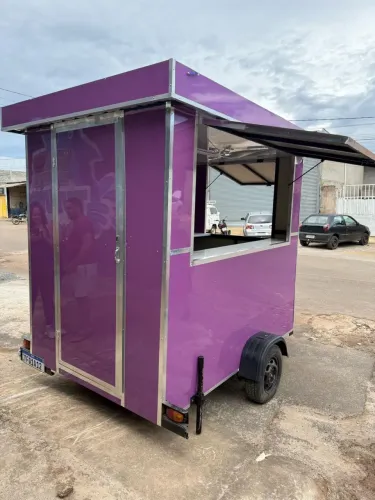 Trailer food truck