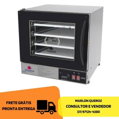 Forno Turbo Elétrico Fast Oven Progas
