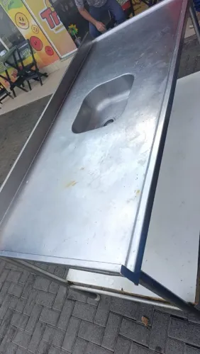 Mesa inox industrial