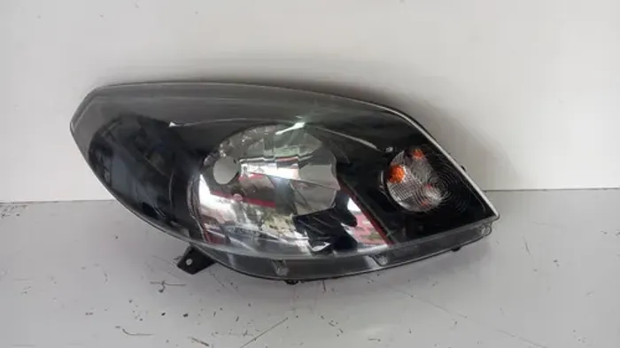 Farol Sandero Mascara Negra Direito 2012 2013 2014 Original Direito