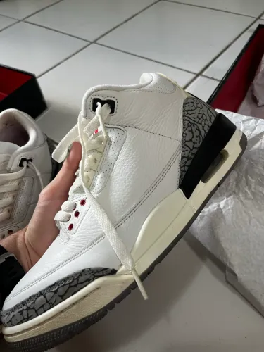Air Jordan 3 White Cement