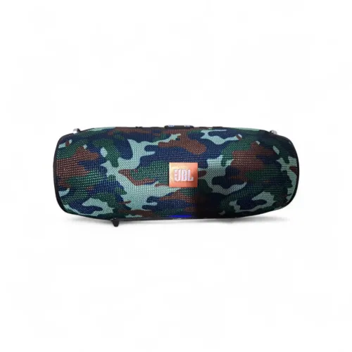 Caixa de Som Portátil Bluetooth - Estampa Camuflada (Nova/Seminova)