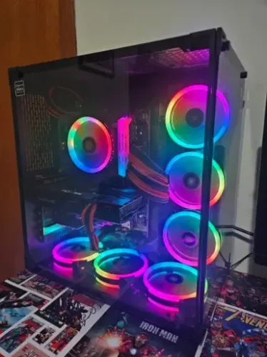 PC Gamer Pronto para Jogar! (i5 10ª Gen + RX 5500 XT + 24GB RAM)