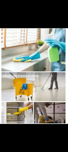 "Limpeza profissional com um toque pessoal."
