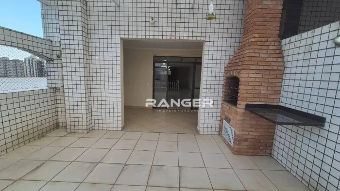 Cobertura com 4 dormitórios para alugar, 200 m² por R$ 5.100,00/mês - Campo Grande - Santo