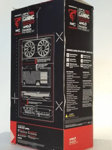 Placa de Vídeo RX 9060 XT XFX Radeon AMD 8GB GDDR6