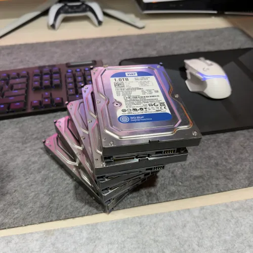 Lote HD 1TB Western Digital Blue 3.5" SATA 7200 RPM para Desktop (Com Garantia)