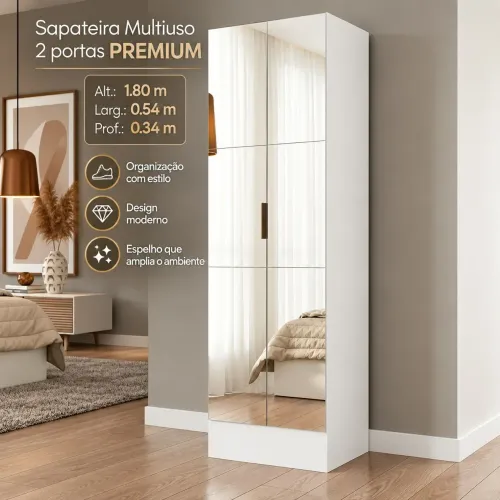Sapateira Premium - Branca