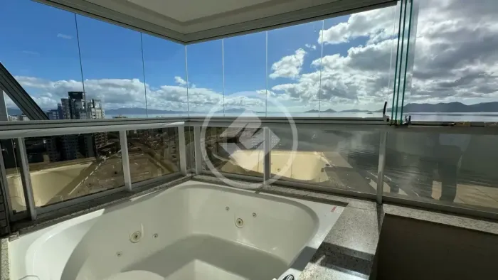 LDL - Beira-Mar Continental  3 Suítes com Jacuzzi, Vista para o Mar e Ponte Hercílio Luz B