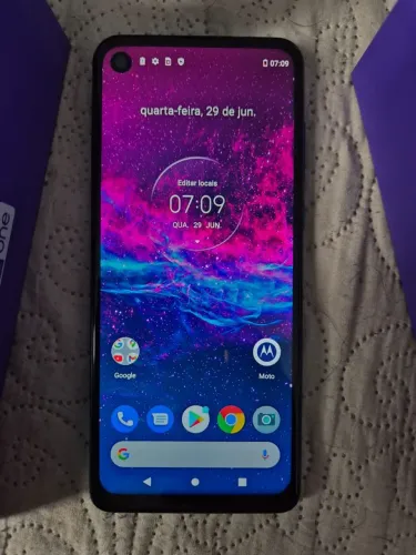 Motorola One Action 128GB Acqua