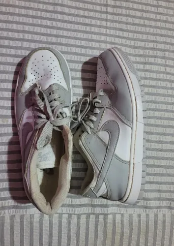 Tenis air force similar cinza e branco 