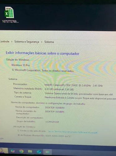 Computador de mesa completo