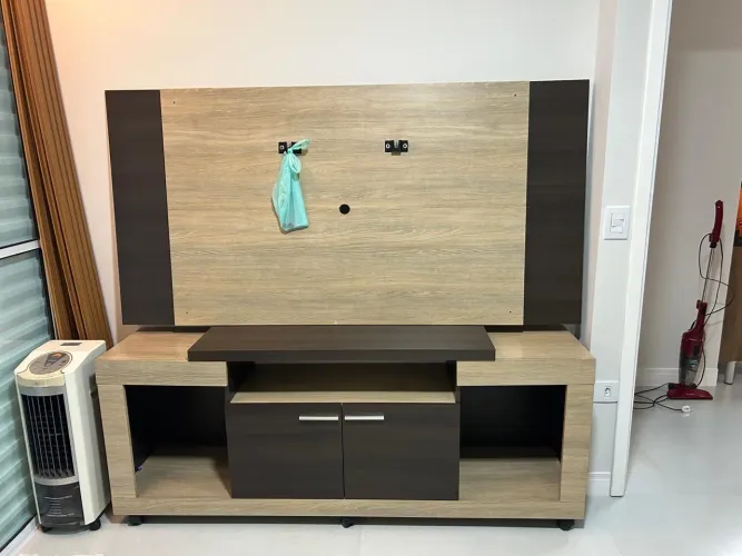 Rack com painel 