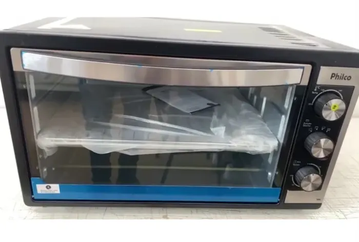 Forno elétrico Philco Pfe52p 50 litros - 127v - Novo - Pequeno amassado de transporte