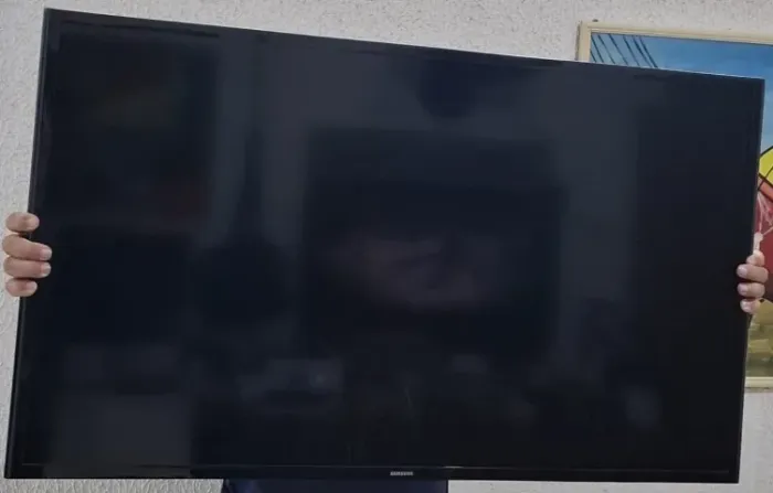 Duas tv's de LCD com display queimados para tirar de peças, Philco de19" e Samsung de 43"
