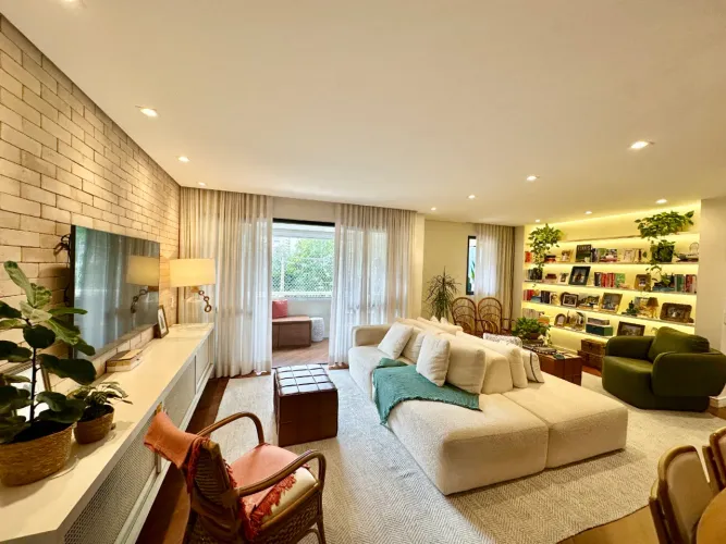 Apartamento para venda em Santo Amaro com 3 quartos, sendo 2 suítes, 120m²