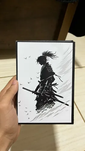 Kit 3 quadros pequenos Samurai